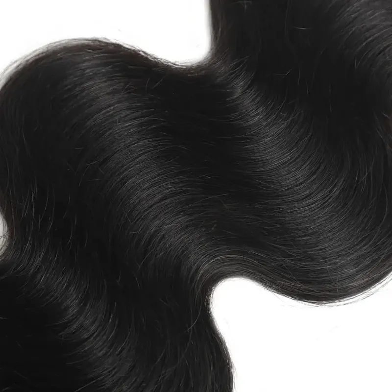 26 Inch Wavy Tape in Body Wave Tape in Hair Extensions 100% Human Hair Seamless Natural Black Hair Extension Full Head #1B