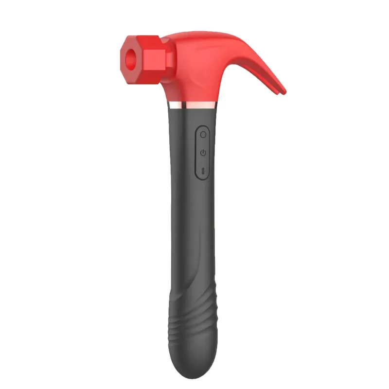 Hammer Vibrator Multifunctional Sex Machine G Spot Stimulation Telescopic Dildo Vaginal Masage Cit Sucking Female Masturbator — image 8