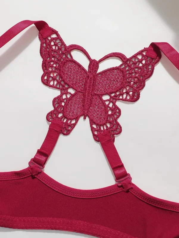 Women's Front Closure Push Up Bra and Panty Set Underwire Lingerie Set 2 Piece Underwear Sets Sexy Comfortable Daily Essentials