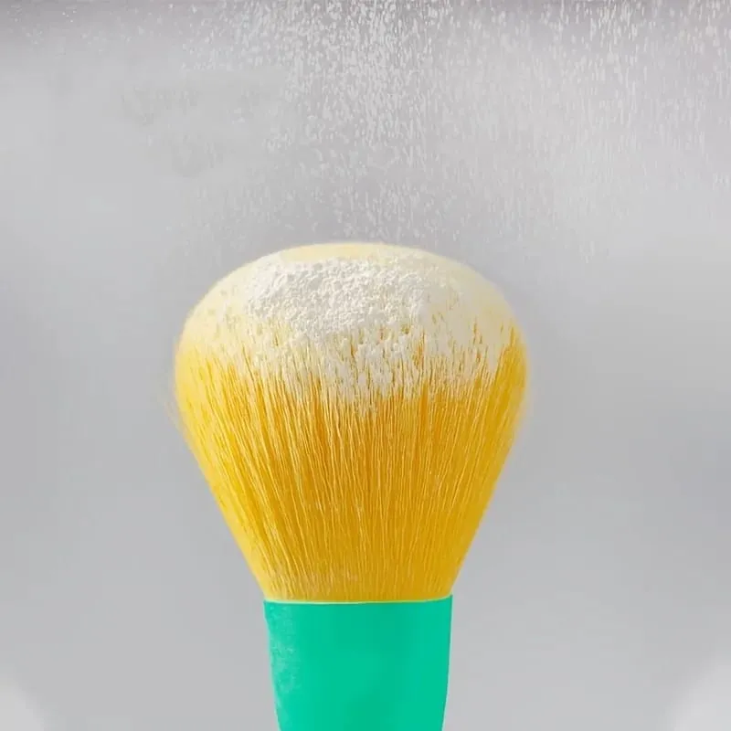 10 ultra-soft rainbow makeup brushes including brushes for foundation eyeshadow blush and eyebrows/lips