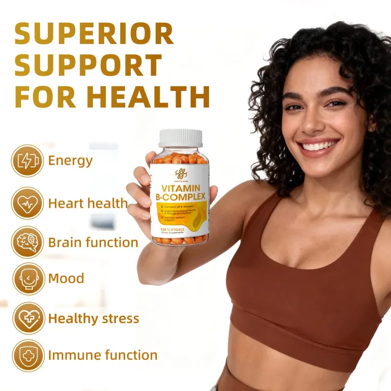 iMATCHME Compound Vitamin B Capsule with Vitamin B2,B6 ,B12 Inositol & Biotin Relieve Stress & Immune System Support Heart Health Brain Function,Mood — image 5