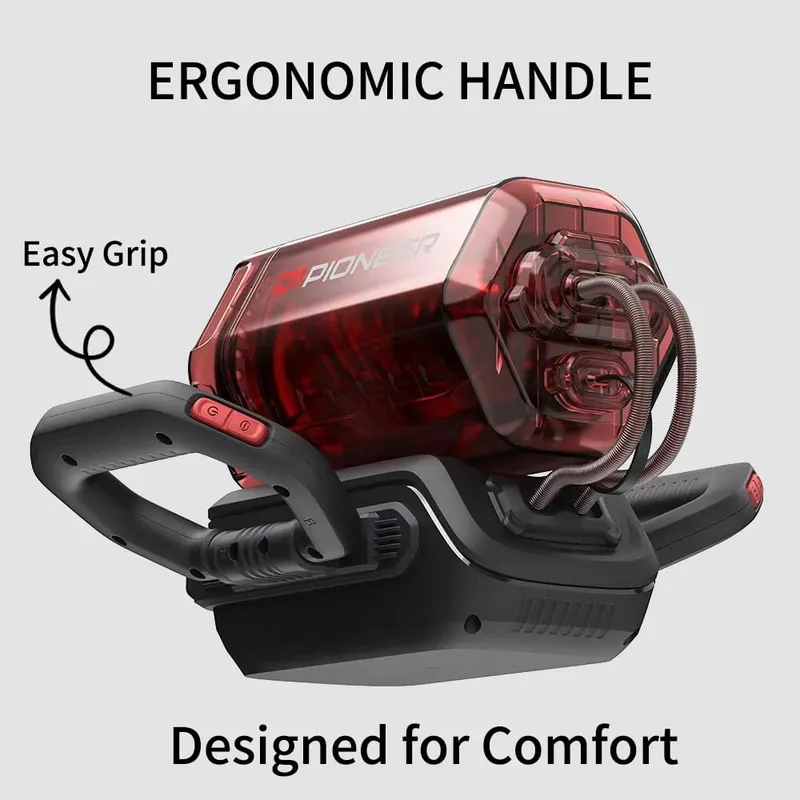 Upgraded Automatic Male Masturbator 7 Modes Suction Vibration Thrusting Portable Handle Pocket Pussy Stroker Blowjob Sex Toys