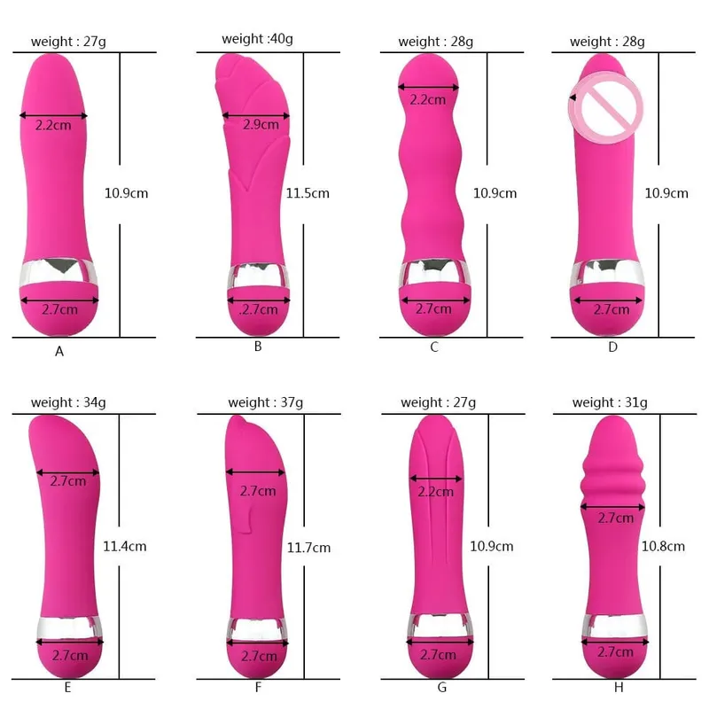 Female G Spot Vagina Dildo Vibrator Clitoris Stimulator Butt Plug Anal Massager Erotic Goods Sex Toys for Woman Men Adult Games