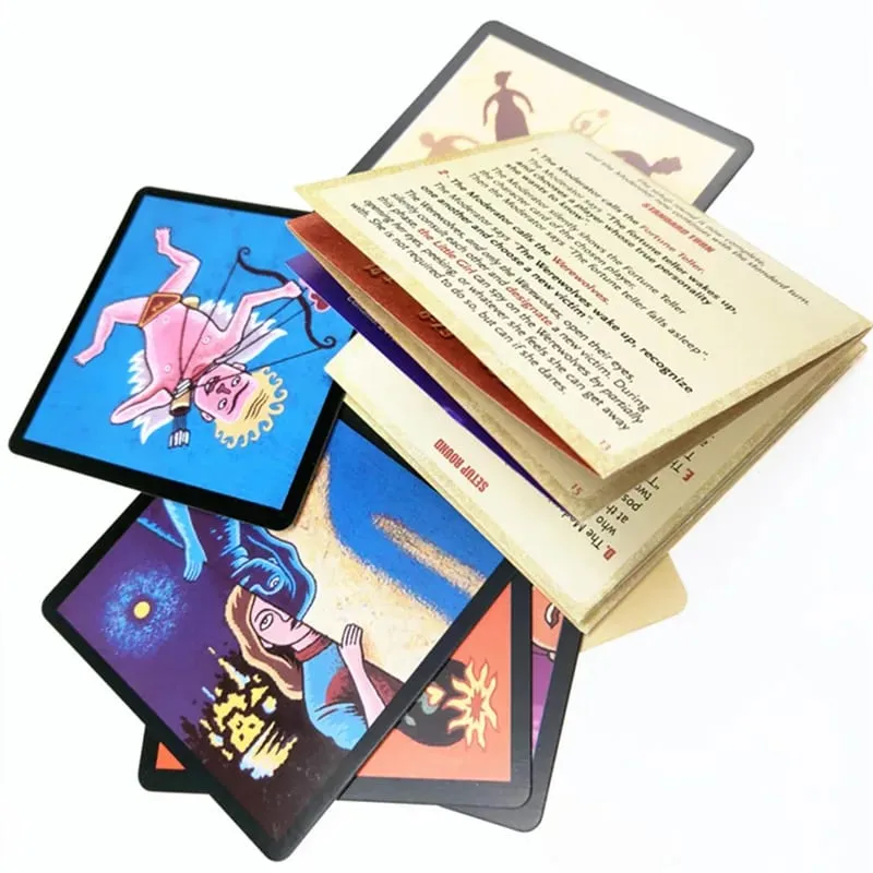 Hot Cute Werewolf Game Board Game Card Wolf Card Poker 3-10 People Party Entertainment