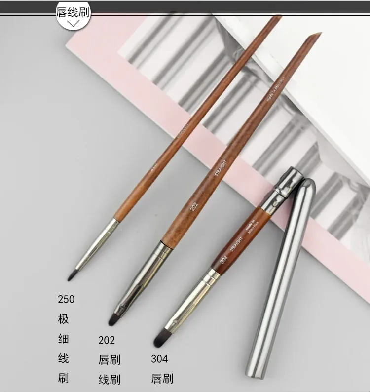 Naturligt træ Øjenmakeup børster hele sæt Pro Crease Øjenskygge Make-up kit smudge highlighter øjenbryn Læbevippebørste praktisk