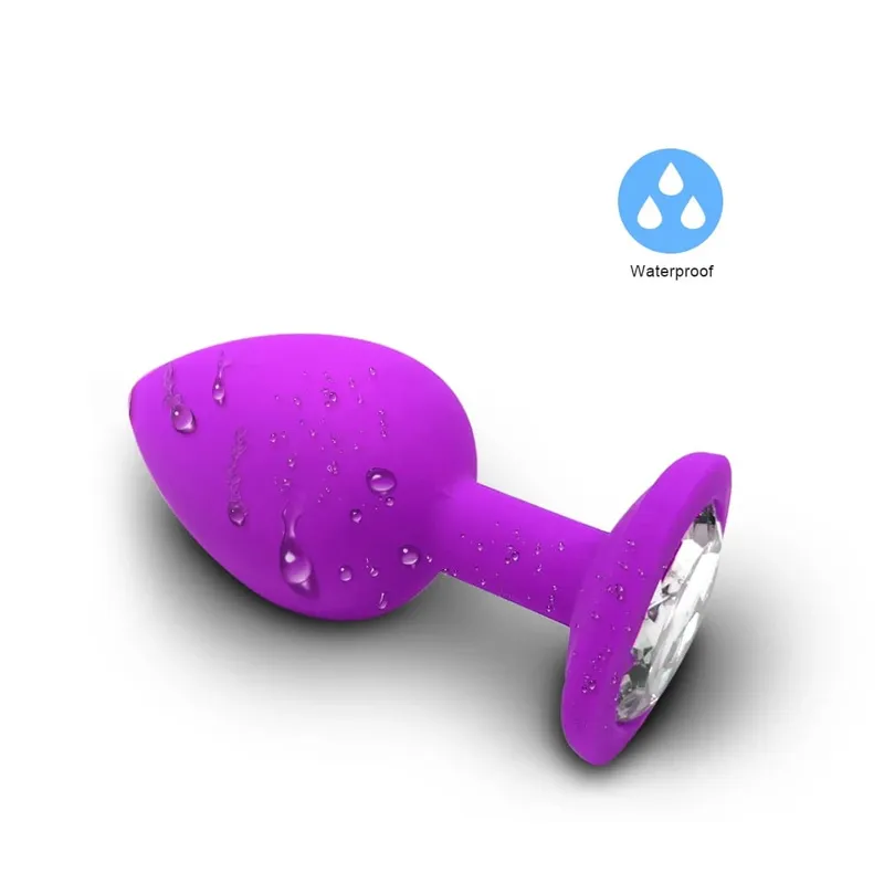 3 Different Size Silicone Butt Plug Anal Plug Dildo Vibrator Clitoris Massager Adult Anal Sex Toys For Men/Women Trainer