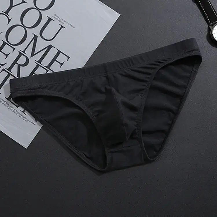 Pánské spodní prádlo Jednobarevné letní bavlněné spodky Pánské šortky Sexy kalhotky Velká velikost bezešvé pánské kalhotky pro muže