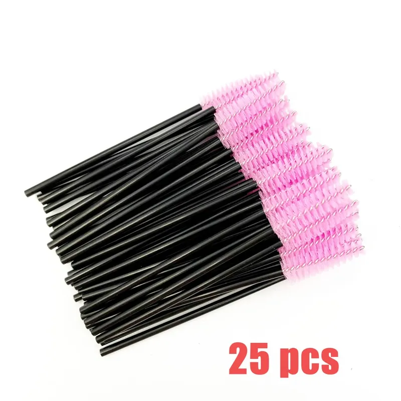 Jednorázové štětce na řasy Crystal Diamond Handle Štětec na řasy Řasenka na obočí Hůlky na řasy Potřeby pro prodloužení řas Makeup Tools
