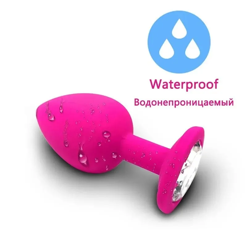3 Different Size Silicone Butt Plug Anal Plug Dildo Vibrator Clitoris Massager Adult Anal Sex Toys For Men/Women Trainer