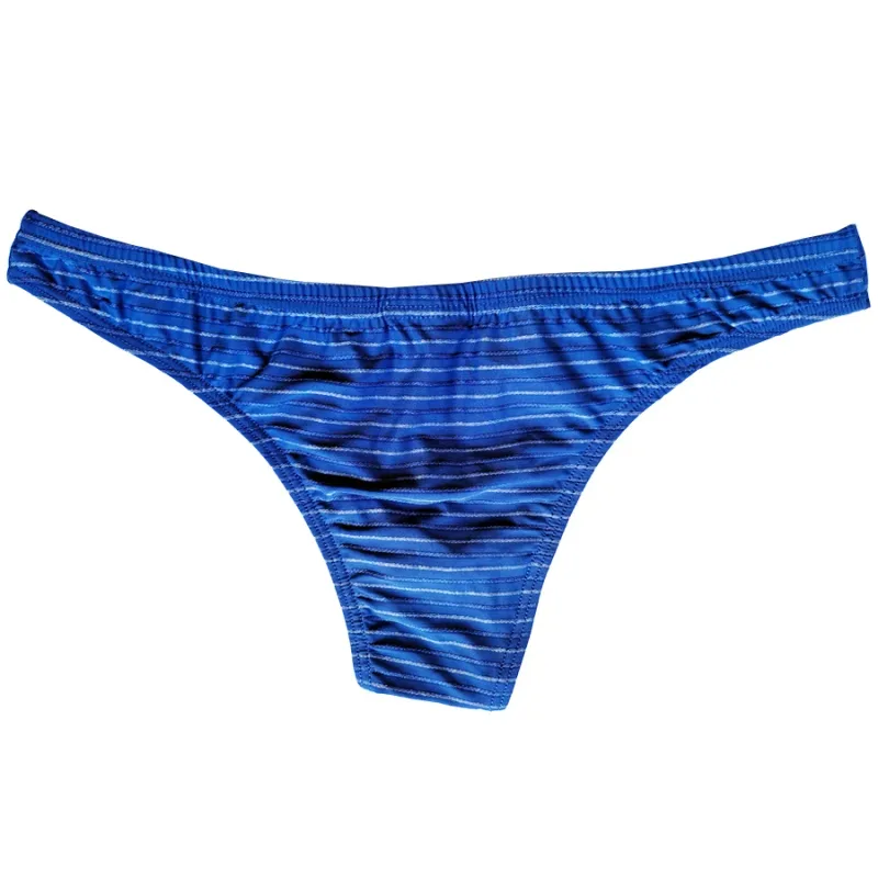 5 Nam Gợi Cảm Quần Đùi Sọc Bikini Thoáng Khí Quần Lót Mềm Cucea Quần Lót Người Thoải Mái Đồng Tính Quần Cueca Quần Lót Nam C903-1