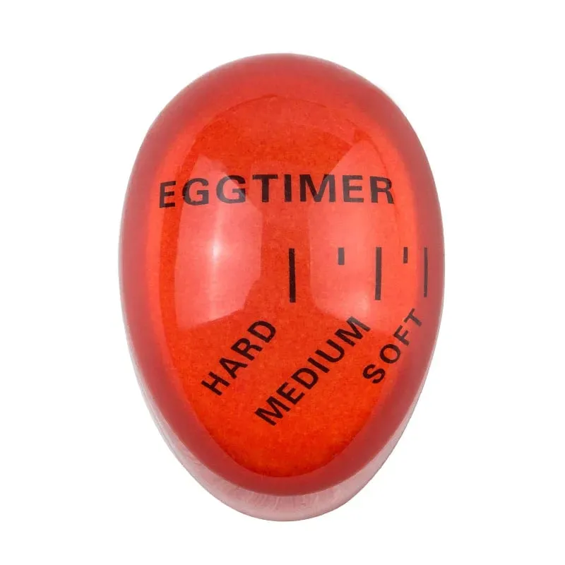DU Egg Timer Color Changing Indicator Kitchen Boiled Egg Timer Resin Perfect Boiled Eggs By Temperature Home Kitchen Gadget