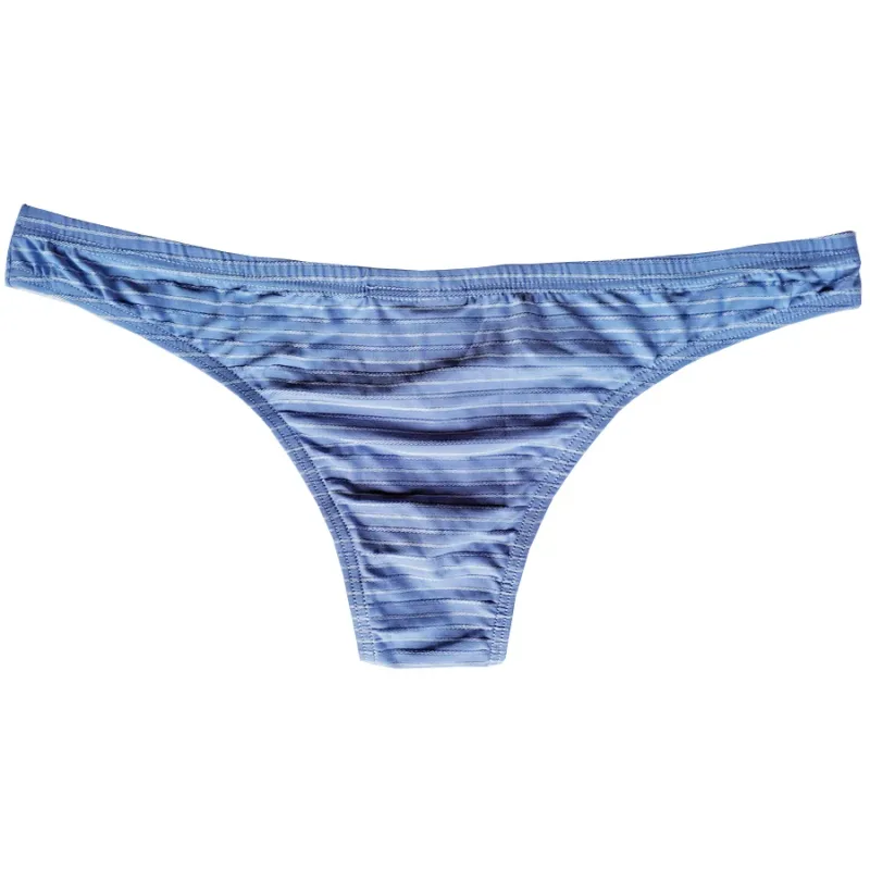 5 Nam Gợi Cảm Quần Đùi Sọc Bikini Thoáng Khí Quần Lót Mềm Cucea Quần Lót Người Thoải Mái Đồng Tính Quần Cueca Quần Lót Nam C903-1