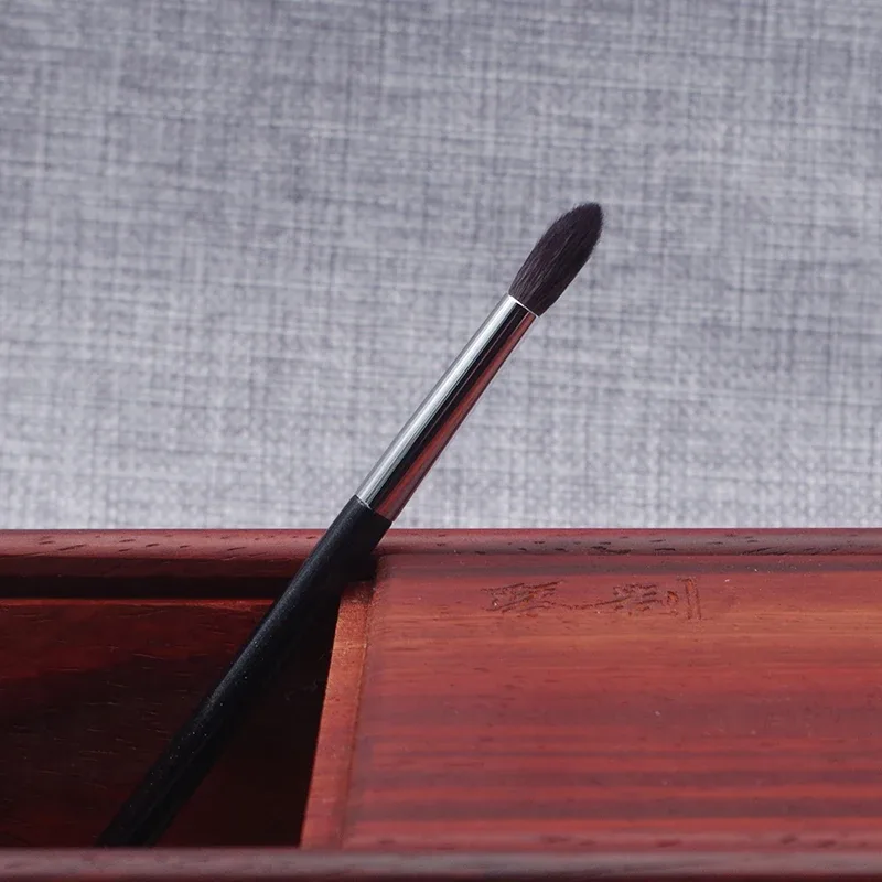 07 Eye Shadow Blending Brush Soft Saikoho Goat Hair Makeup Brushes Cosmetic Tool QINZHI Professional Handmade Make Up Brush