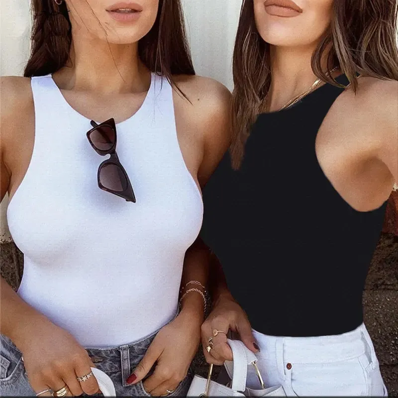 2021 New Women Tank Crop Top Seamless Underwear Top Femme Sexy Tops Sexy Lingerie Intimates Fashion Camisole Wome Slim Bodysuit