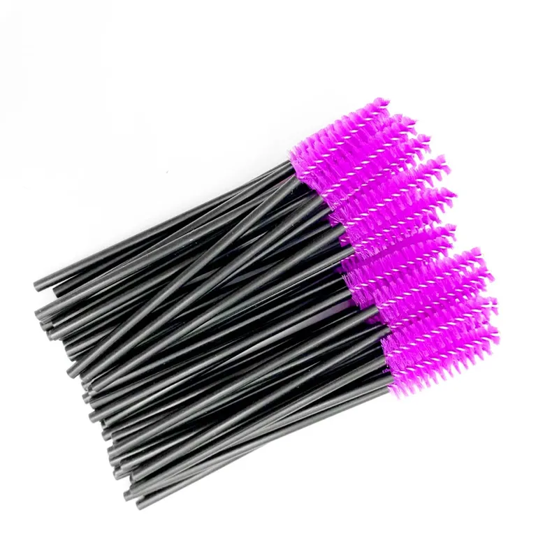 Jednorázové štětce na řasy Crystal Diamond Handle Štětec na řasy Řasenka na obočí Hůlky na řasy Potřeby pro prodloužení řas Makeup Tools