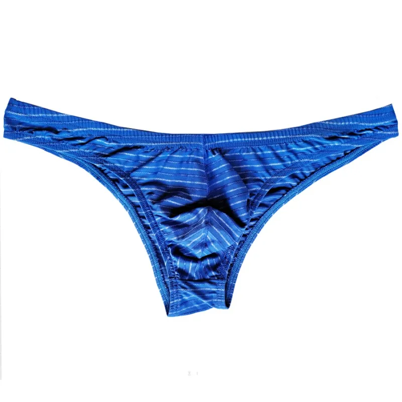 5 Nam Gợi Cảm Quần Đùi Sọc Bikini Thoáng Khí Quần Lót Mềm Cucea Quần Lót Người Thoải Mái Đồng Tính Quần Cueca Quần Lót Nam C903-1