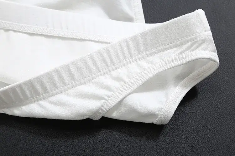 Pánské spodní prádlo Jednobarevné letní bavlněné spodky Pánské šortky Sexy kalhotky Velká velikost bezešvé pánské kalhotky pro muže
