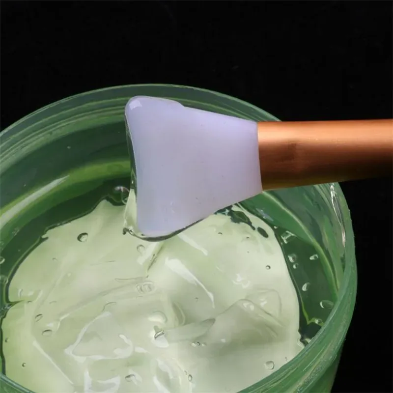 1pc Professional Makeup Brushes Face Mask Brush Silicone Gel DIY Cosmetic Beauty Tools Foundation Brush Face Mud Mixing Make up