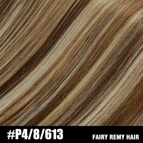 Tape In Hair Extensions Human Hair 100% Real Remy Human Hair Extension Balayage Highlights Color 2.0g/Piece 16 18 20 22 Inch
