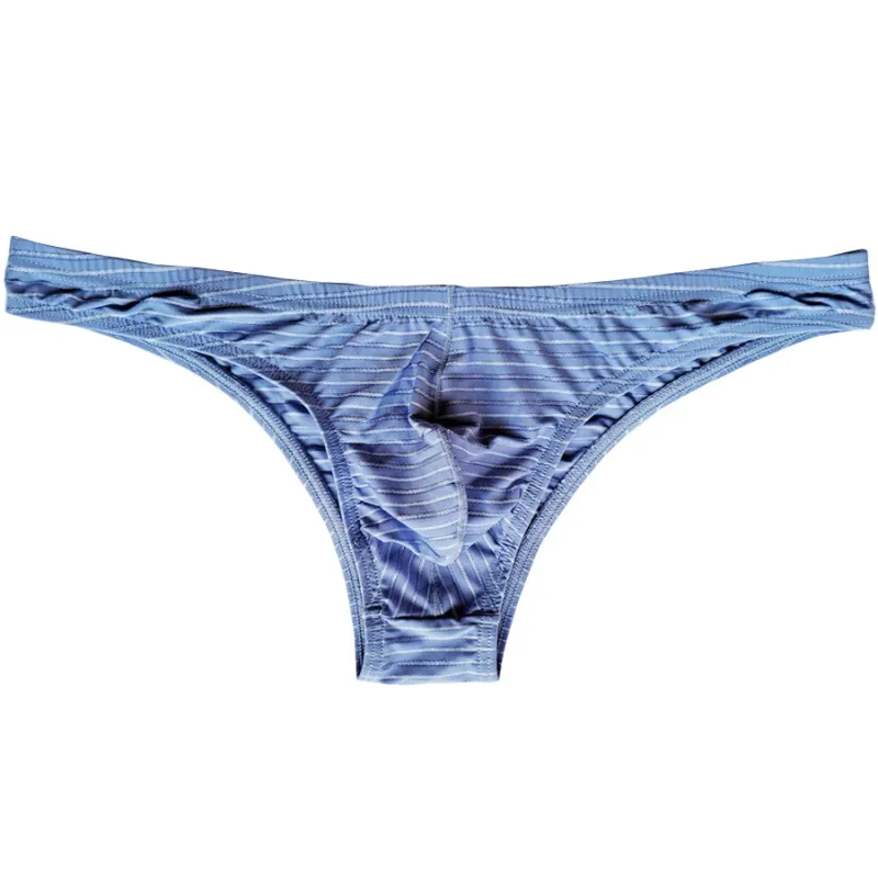 5 Nam Gợi Cảm Quần Đùi Sọc Bikini Thoáng Khí Quần Lót Mềm Cucea Quần Lót Người Thoải Mái Đồng Tính Quần Cueca Quần Lót Nam C903-1