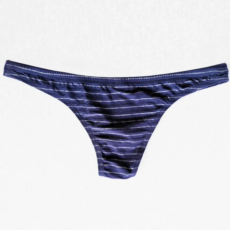 5 Nam Gợi Cảm Quần Đùi Sọc Bikini Thoáng Khí Quần Lót Mềm Cucea Quần Lót Người Thoải Mái Đồng Tính Quần Cueca Quần Lót Nam C903-1
