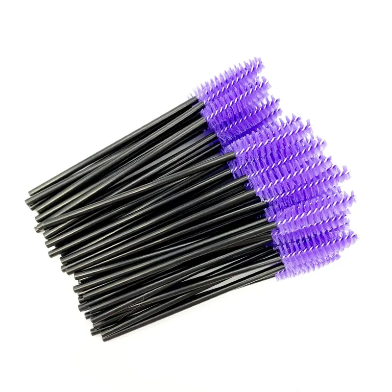 Jednorázové štětce na řasy Crystal Diamond Handle Štětec na řasy Řasenka na obočí Hůlky na řasy Potřeby pro prodloužení řas Makeup Tools