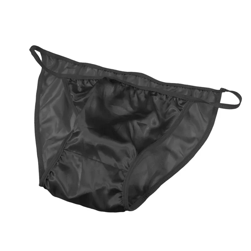 Hot Sexy Low-Waist Männer Glatte Nylon Unterhose Höschen Slips Unterwäsche 1090