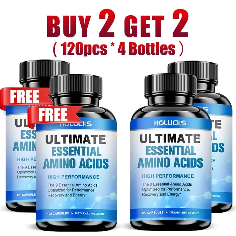 Ultimate Essential Amino Acids Supplement Support Muscle Repair Recovery & Boost Energy for Gym & Fitness Enthusiasts