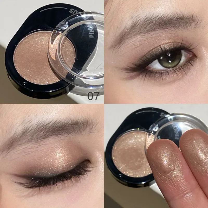 12 Colors Diamond Shining Eyeshadow Cosmetics Long Lasting Silky Easy To Color Pearl Light Brightening Eye Shadow Makeup Palette