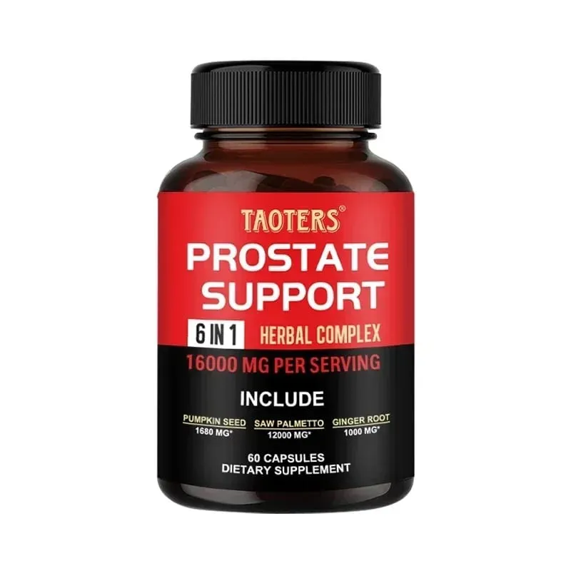 Natural Saw Palmetto - Prostate Health Support Supplement Improves Toilet Frequency and Urgency Promotes Healthy Hair Growth