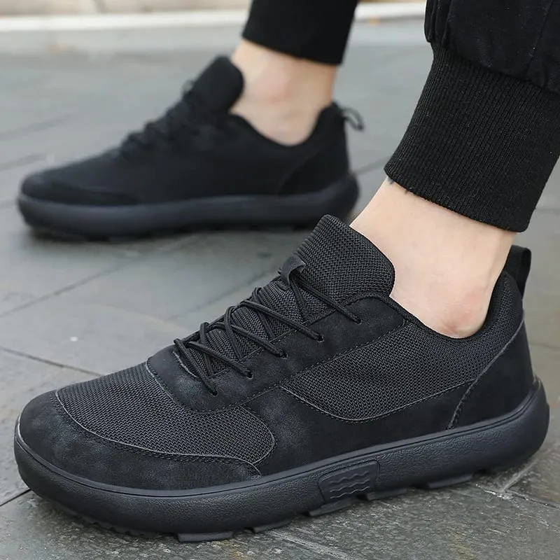 Unisex Wide Toe Barefoot Shoes Mesh Breathable Walking Shoes Casual Sneakers Street Style Minimalist Running Shoes for Daily Use — image 4