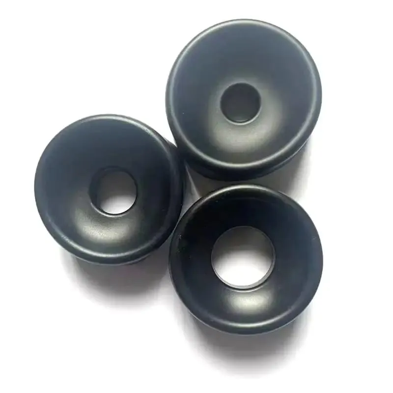 【S】Black Penis Enlargement Ring Sleeve Male Sex Toy Accessory Compatible with Vacuum Pump And Extender for Enhanced Performance