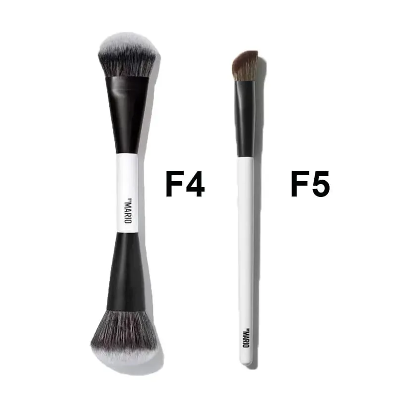 Soft Bristle Blush Highlighter Brush Kit Flawless Soft Glow Face Cosmetic Tools F1 F2 F3 F4 Pro Facial Blending Makeup Brushes
