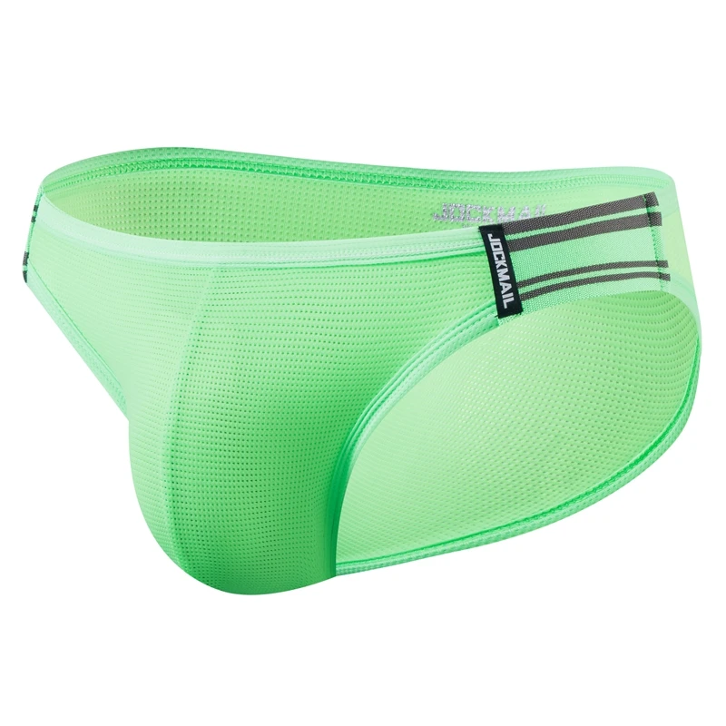 Herreundertøjstrusser Underbukser Nylon Mesh Quick Dry Herre Jockstrap Bikini Slip Herrebokserbukser eller som svømmebadebukser