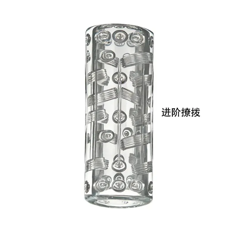 Transparent Waterproof Silicone Pocket Pussy Male Masturbator Cup Penis Trainer Massage Exercise Sex Toy for Men
