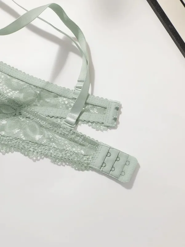 Bestseller Women's Lace Underwire Bra Set with Padded Push Up Cups Sexy Comfortable Lingerie Bikini Set S-XL Viomisha