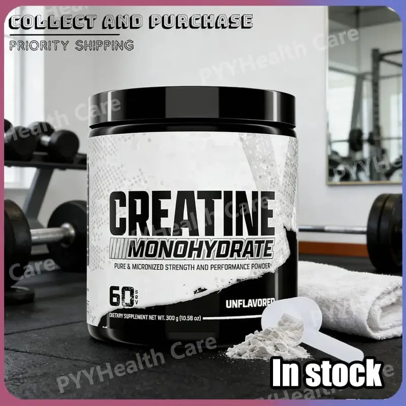 Creatine Monohydrate Powder 60 Servings | Unflavored 5G Micronized Creatine Powder for Strength Support 300g