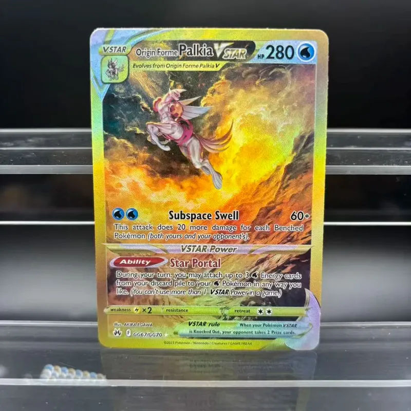 DIY Collection Cards Psyduck Salamence Crobat Mewtwo ex EN Self Made Single Card Classic Game Anime Card Gift Toy