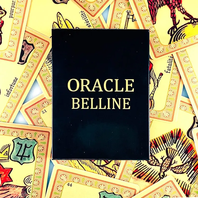 Oracle Belline Cards French Version Fortune Divination Oracle Cards Mysterious Psychic Reading Cards Game for Paper Instruction — image 3