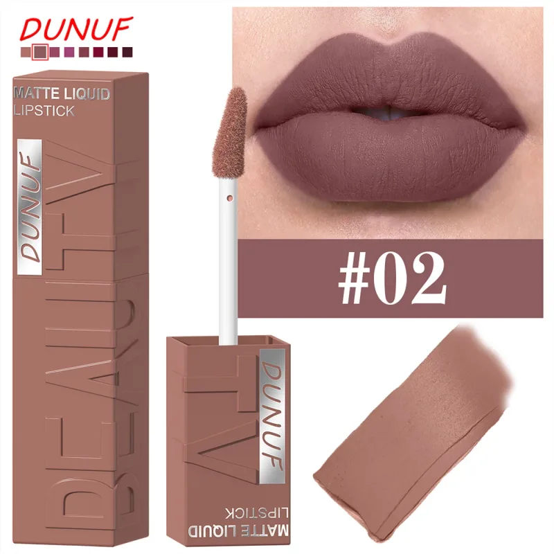 Lip Gloss Lipstick Easy To Color Waterproof Easy-color Sweat-proof Non-stick To Cups Y2K Fancy Fashion Suitable For Christmas — image 8