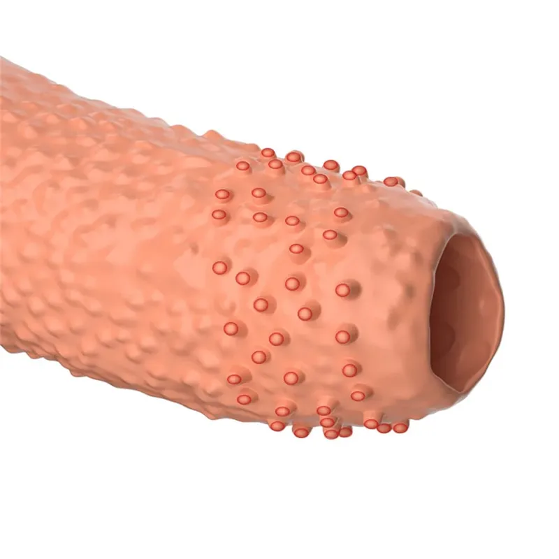 Lock Penis Ring Extension Sleeve Reusable Cock Rings Delay Ejaculation Condoms Male Penis Sex Toys For Men Adult 18 No Vibrator — image 5
