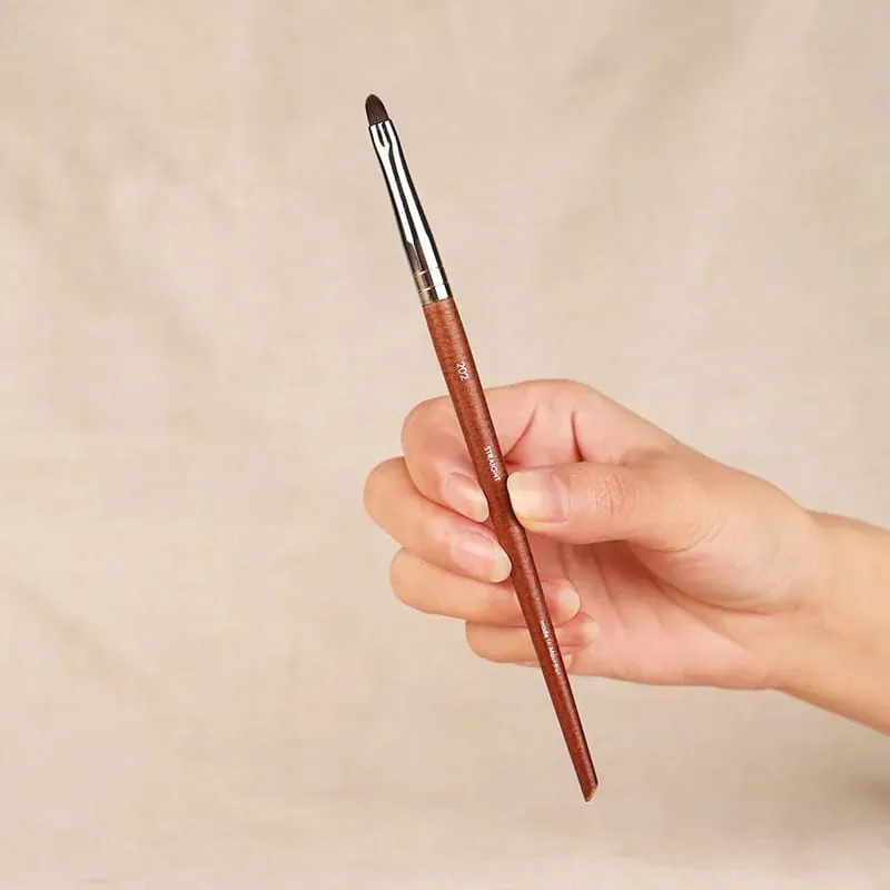 Karsyngirl 1Pcs Beauty Makeup Brushes Original Wood Make up Brush Beauty Eyeshadow Blending Tool