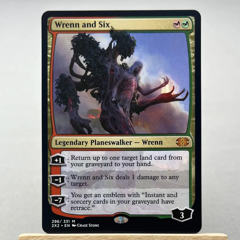 AFR 2X2 KHM HOLO9-002 Tcg Proxy Cards Smothering Tithe Bloom Tender City of Brass Damnation City of Brass City of Brass