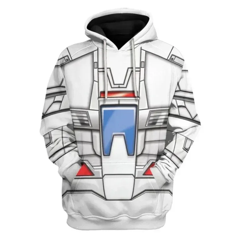 Bandai Brand's New 2026 Autumn-winter Collection Features A Stylish Cosplayer Men's Hooded Sweatshirt Inspired By Transformers