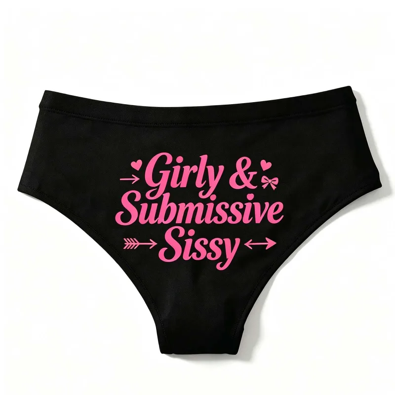 Femboy Sissy Queen Of Spades Cuckold Gay BBC Cotton Underwear Lingeries For Women Girl Briefs Female Underwear Ladies Underpants