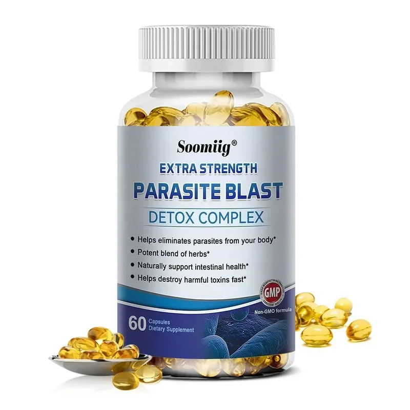 Super Parasite Removal Detoxification Complex 1475 Mg Quickly Eliminates Parasites Intestinal Health Relieves Indigestion