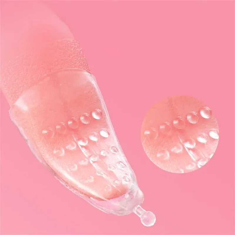 Oral Sex Condoms Ultra-thin Particles Tongue Licking Tools Vaginal Massage G-spot Stimulation Couple Flirting Adult Sex Toys