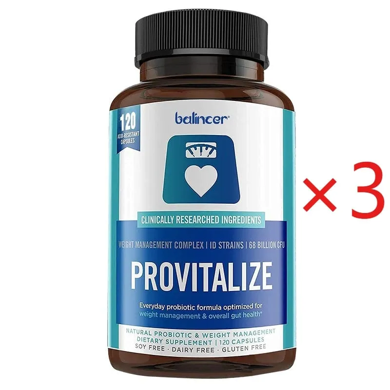 Provitalize Capsules - Support Bone & Joint and Gut Health for Digestive Health & Boosts Metabolism