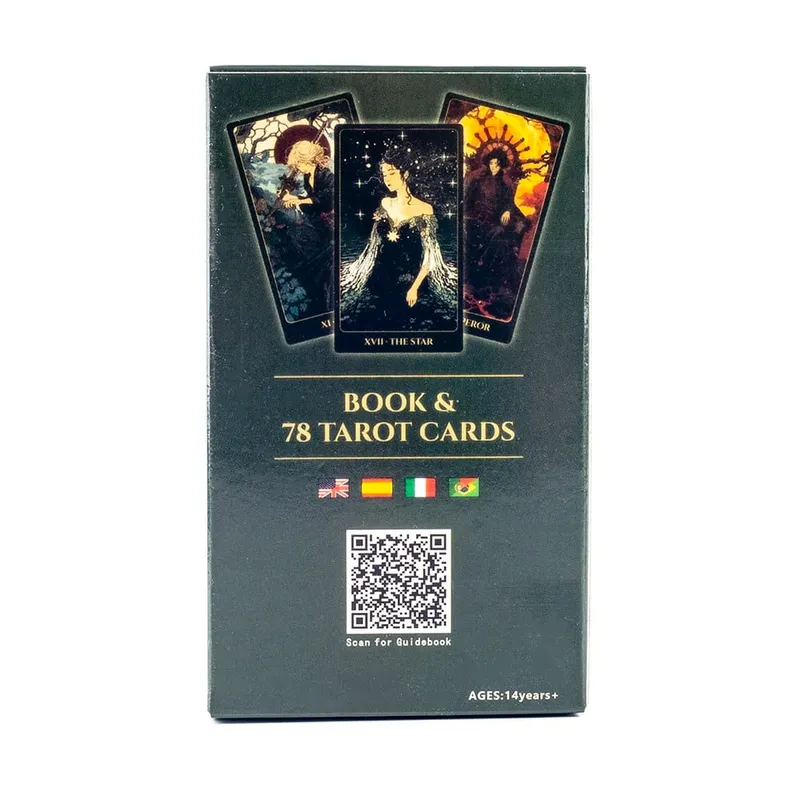 Ukiyo Tarot Cards 78Pcs Leisure Entertainment Divination Deck 10.3*6CM Family Gathering Board Playing Game Cards
