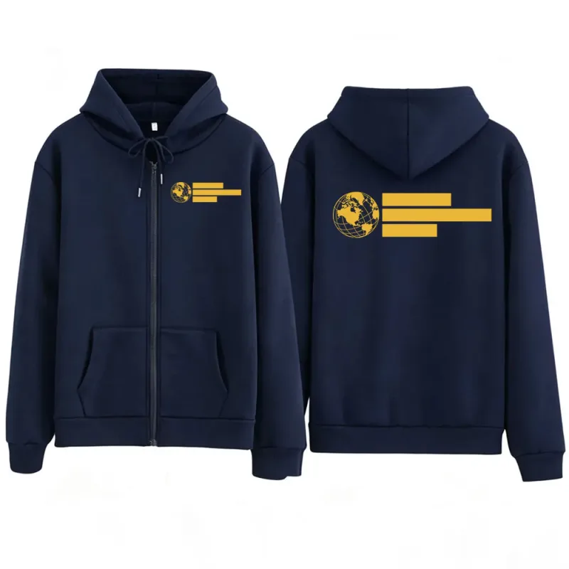 Forward Observations Group FOG Skeleton Zipper Hoodies Men Women Gothic Long Sleeve Zip Up Sweatshirts Jackets Coats Streetwear